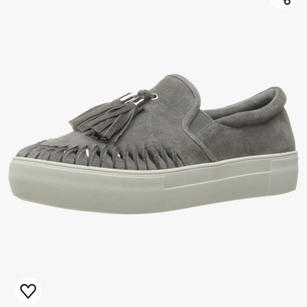 J/SLIDES Grey Suede Aztec